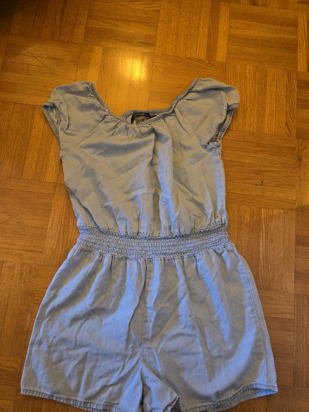 George Light Blue Romper thumbnail