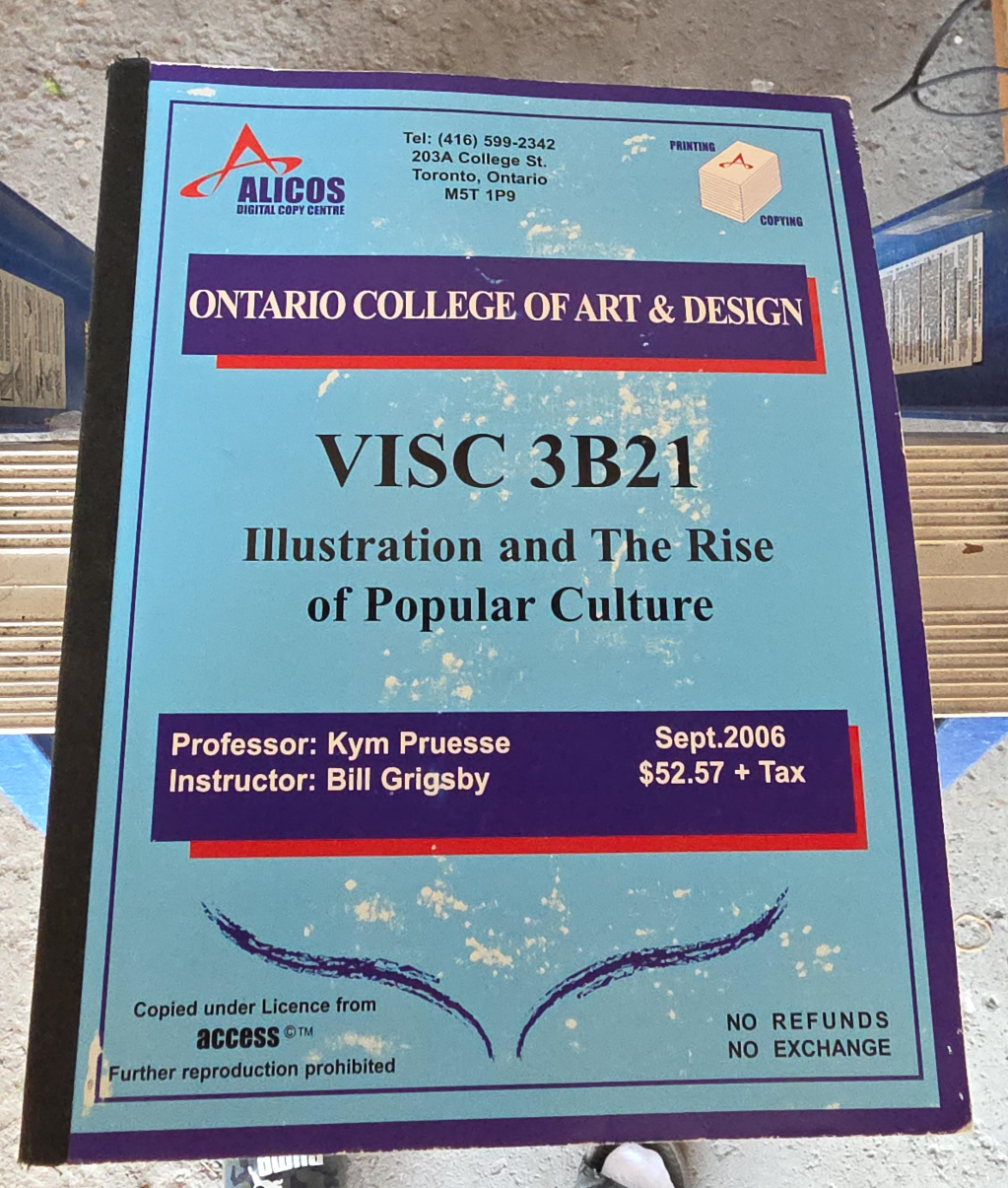 Ontario College of Art & Design VISC 3B21 Book image indicator(1)