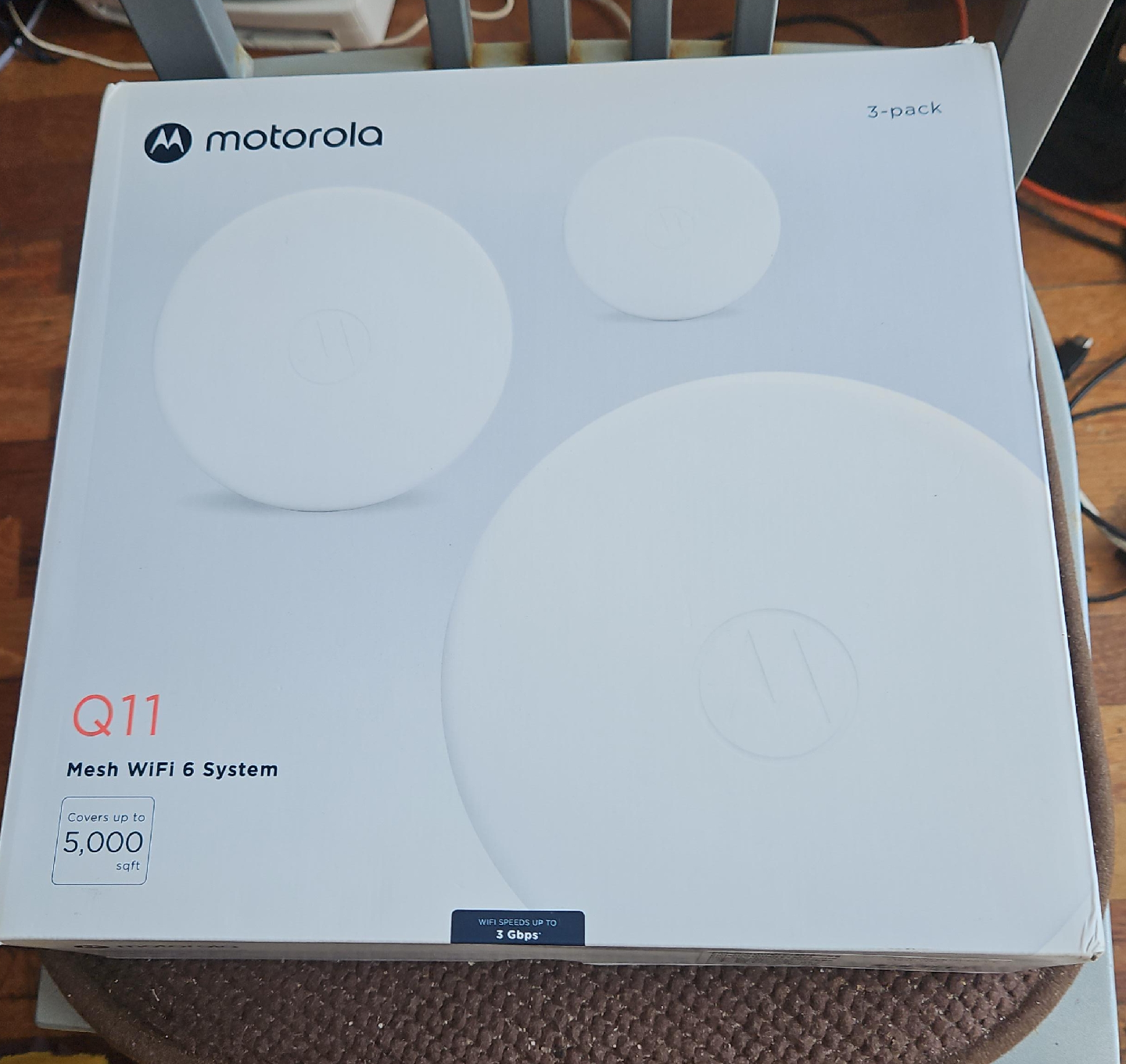Motorola Q11 Mesh WiFi 6 System (3-pack)