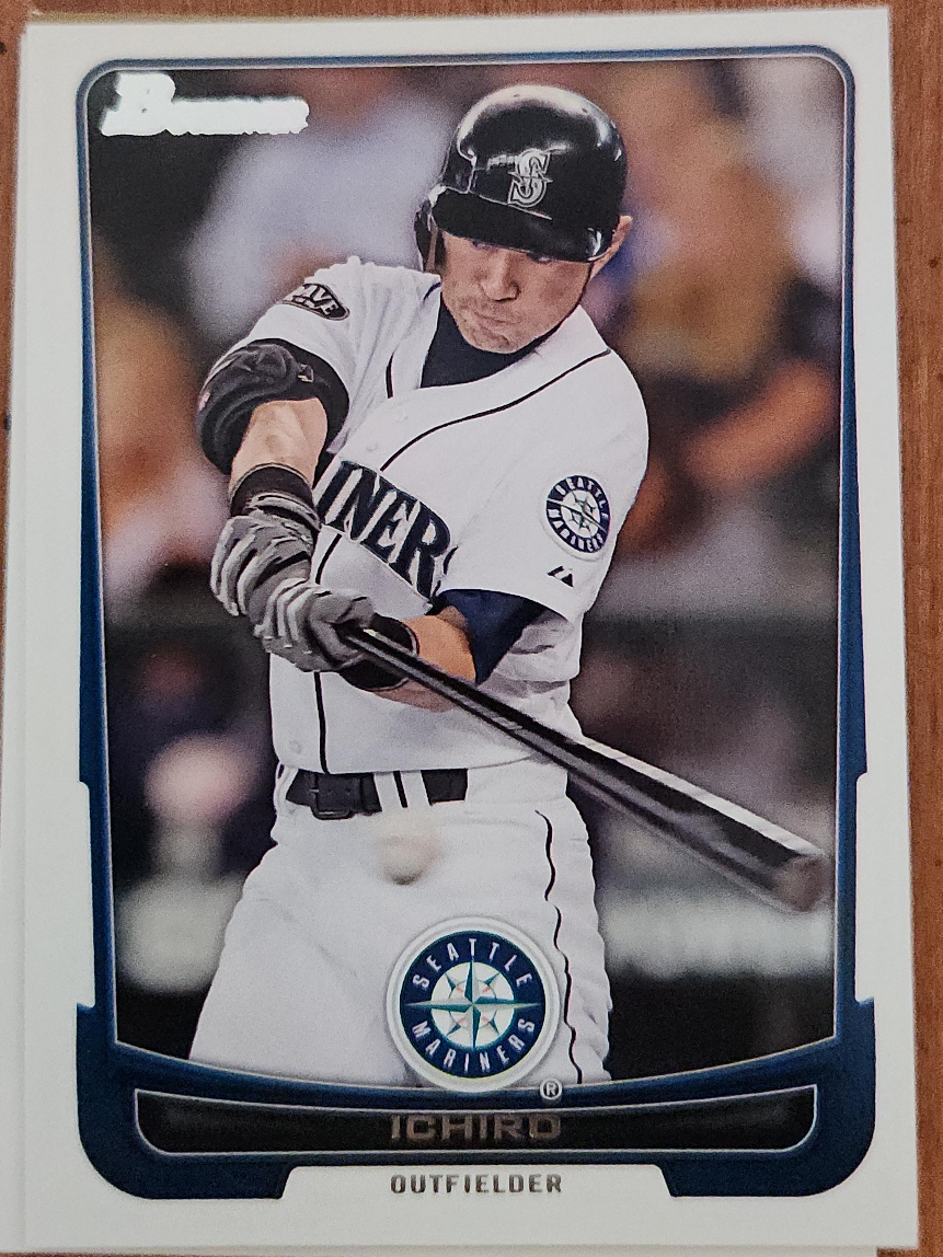 Ichiro Suzuki Baseball Card - Seattle Mariners thumbnail