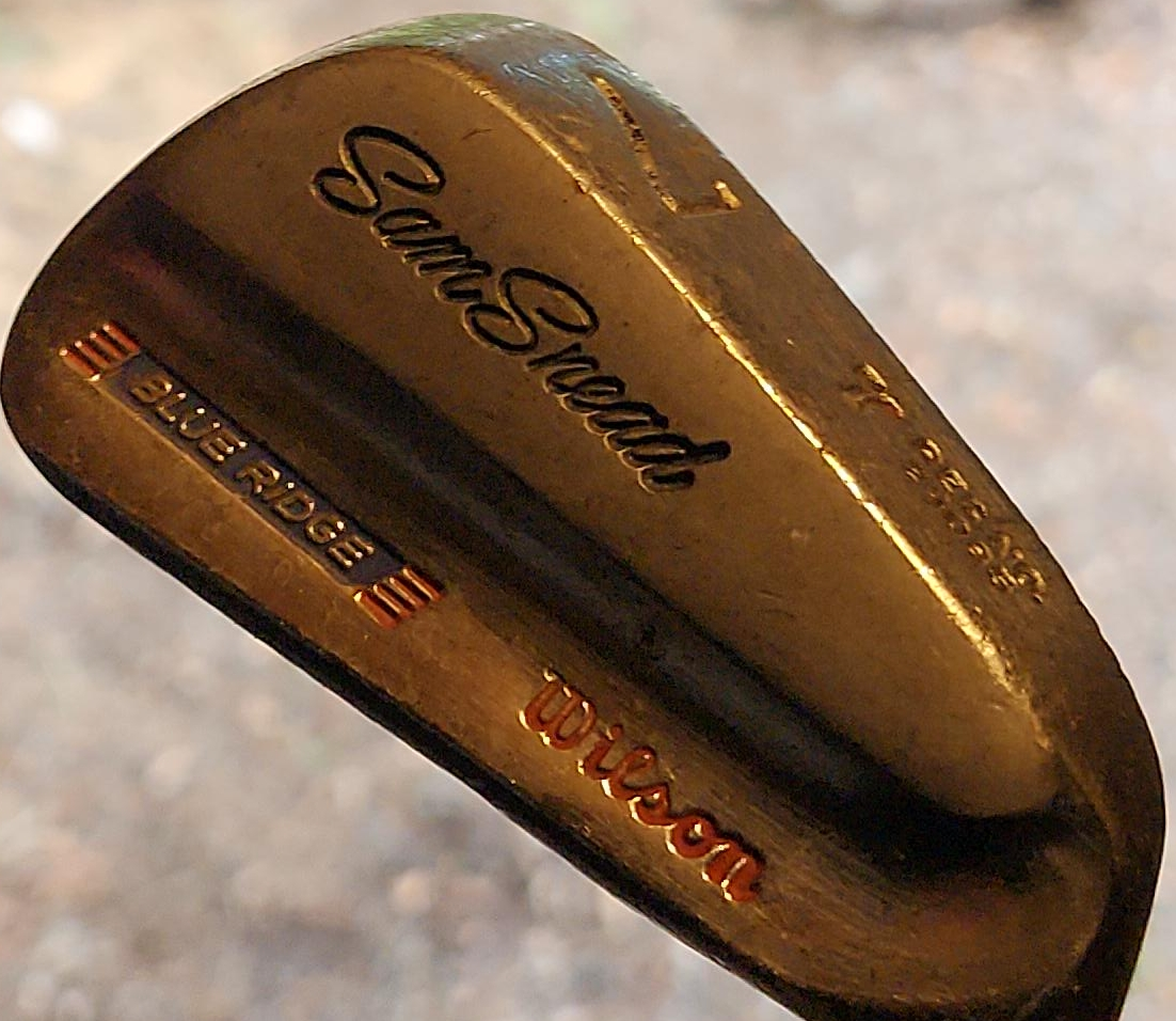 Wilson Sam Snead Blue Ridge Golf Iron thumbnail
