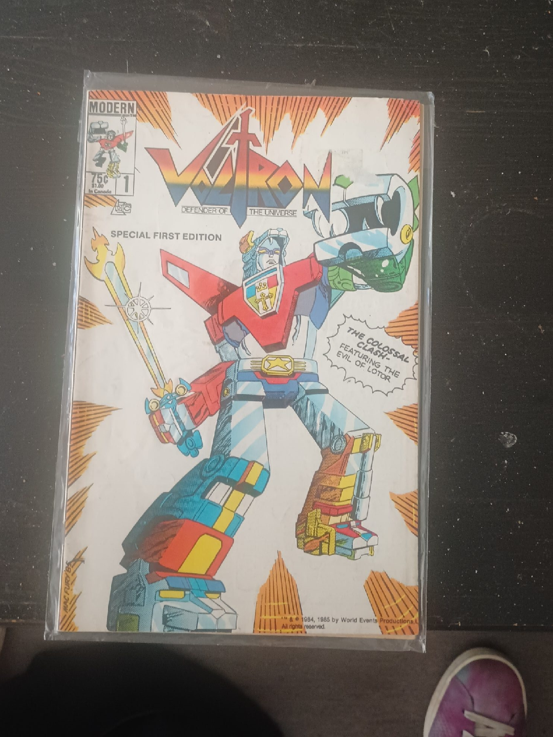 Voltron issue # 1 thumbnail