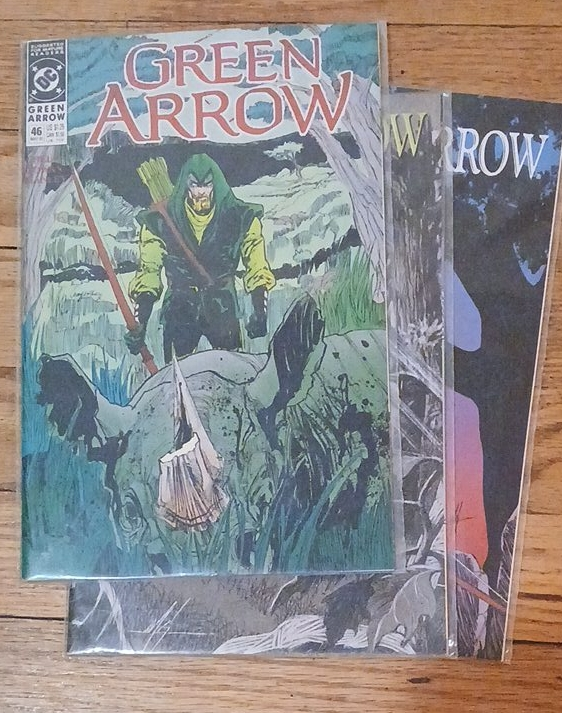 Green Arrow Comic Book Issue #46 thumbnail