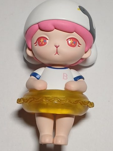 Pop Mart B Duck Swimmer Girl Figurine thumbnail