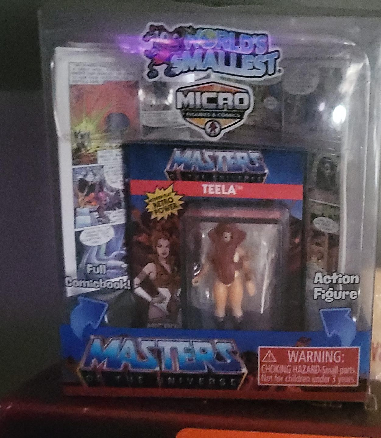 World's Smallest Masters of the Universe Teela Figure thumbnail
