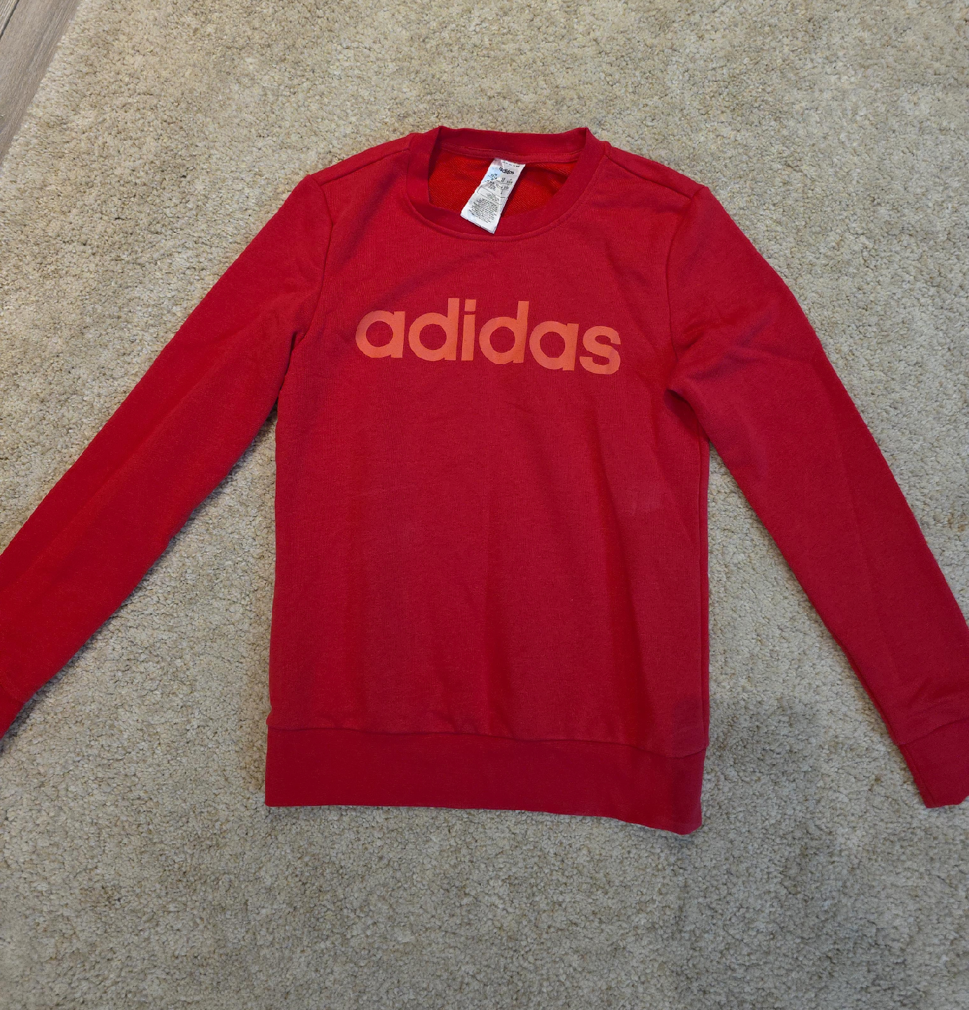 Adidas Red Sweatshirt thumbnail