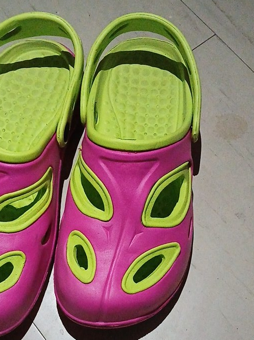 Pink & Green Clogs thumbnail