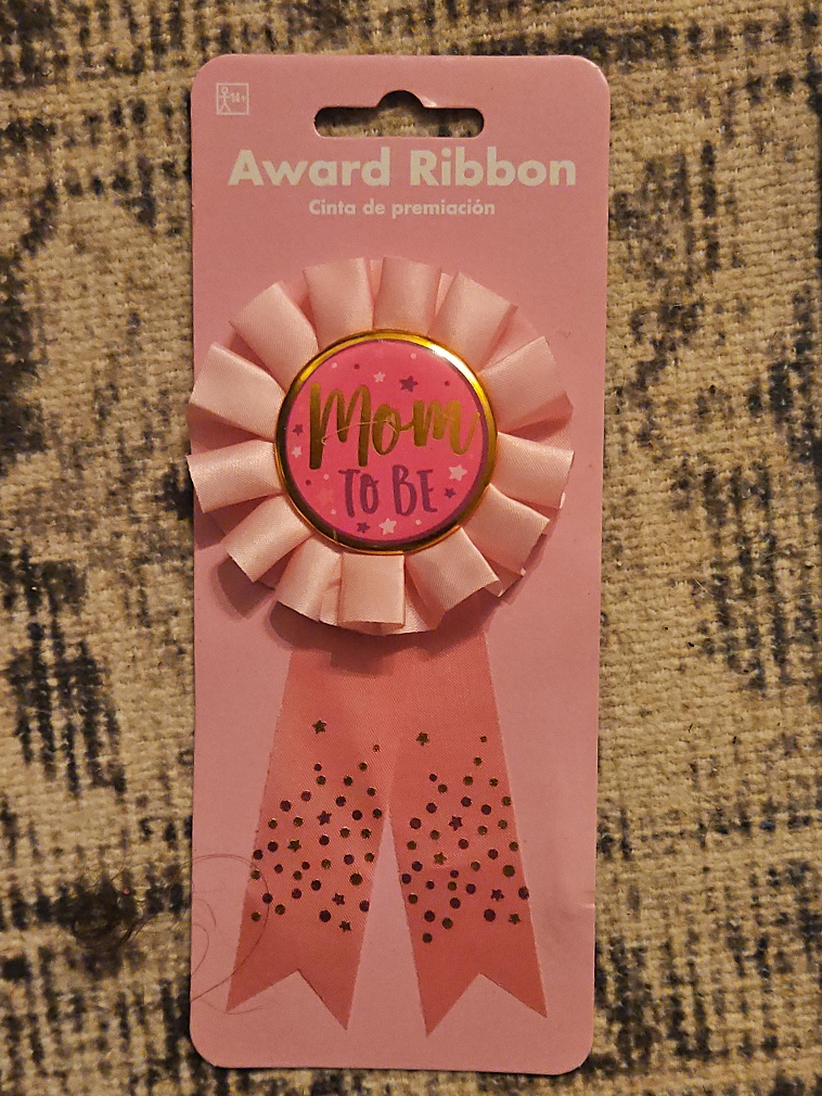 New 'Mom To Be' Award Ribbon thumbnail