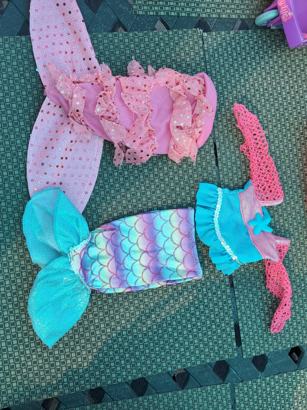 Mermaid Costume Set for Dolls!! need gone ASAP! thumbnail