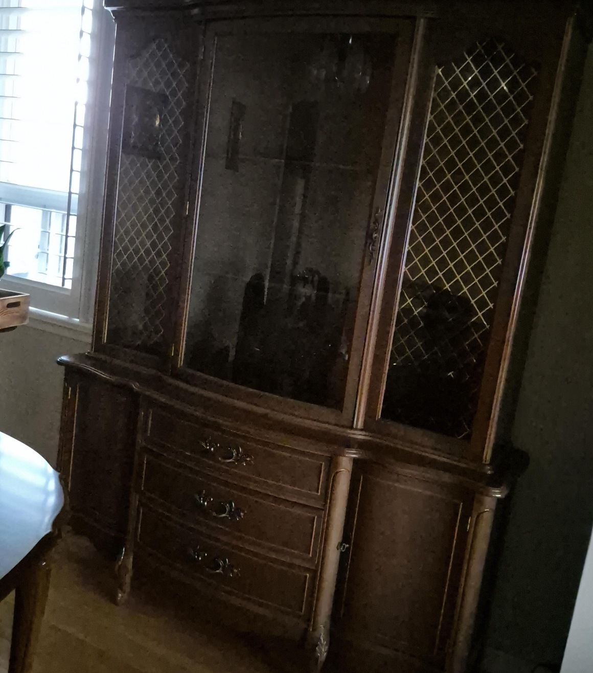 Wooden China Cabinet