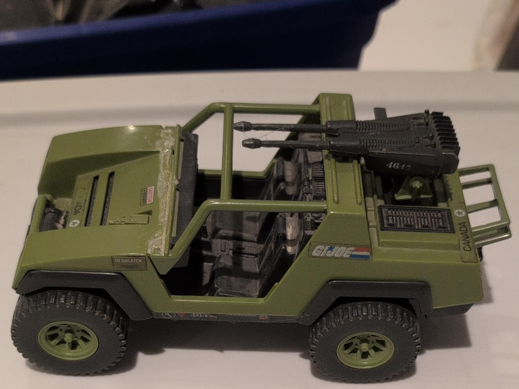Vintage GI Joe VAMP Jeep 1982 thumbnail