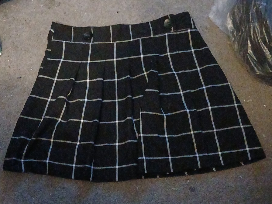 Black Plaid Skirt thumbnail