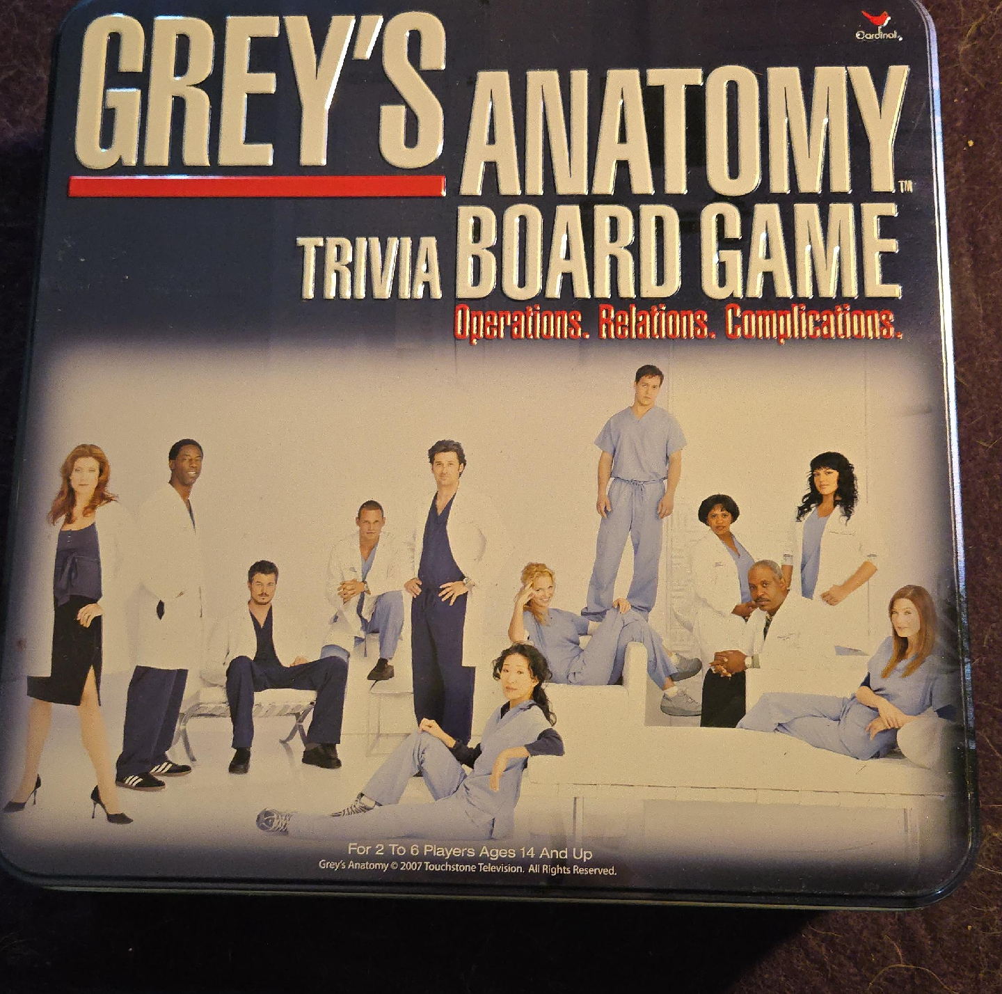 Grey's Anatomy Trivia Board Game thumbnail