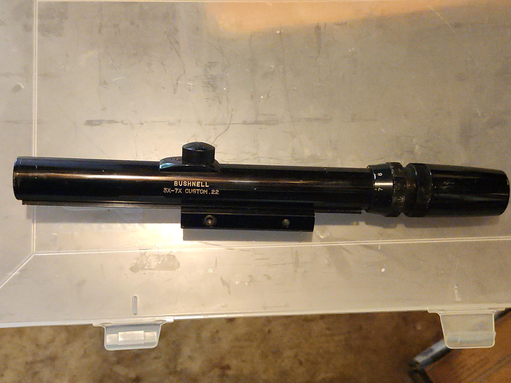 Bushnell 3X-7X Custom .22 Riflescope image indicator(1)