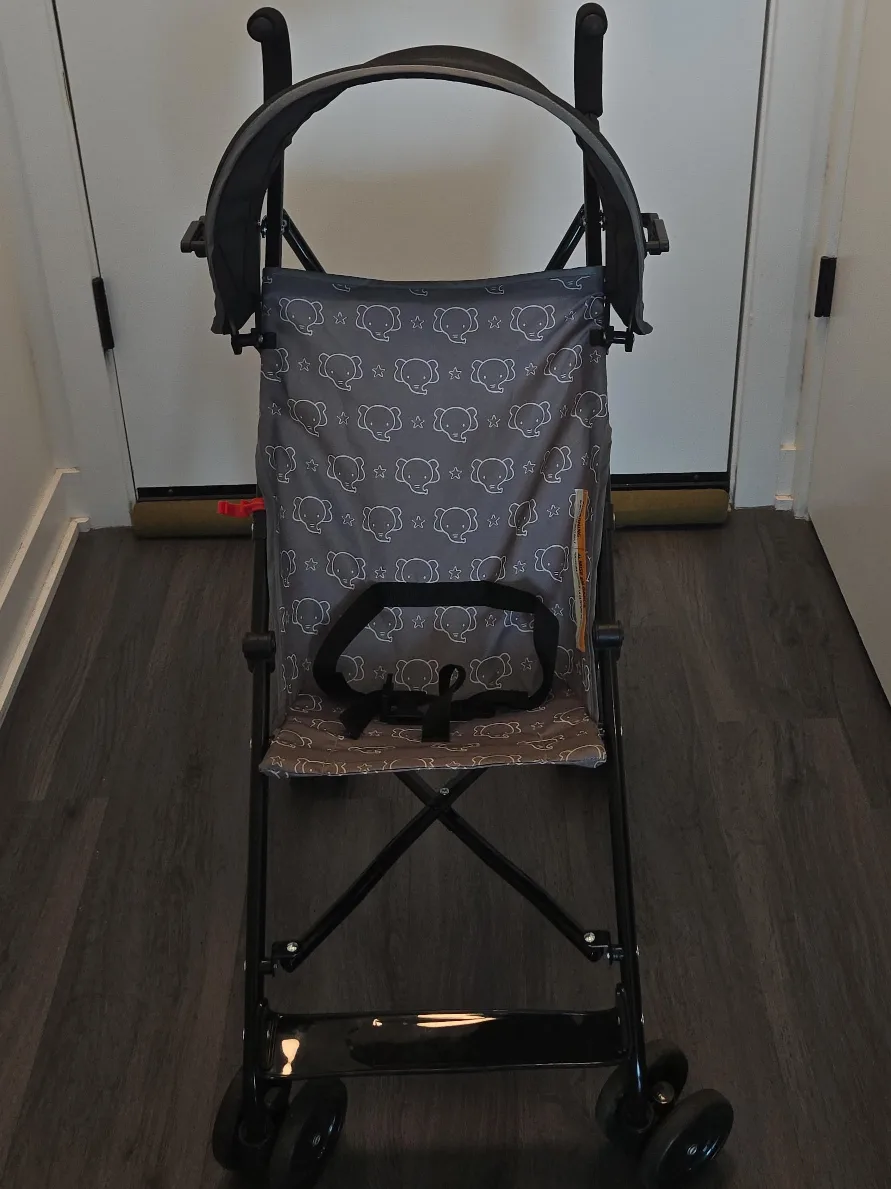 Bily Umbrella Stroller with Grey Elephants
