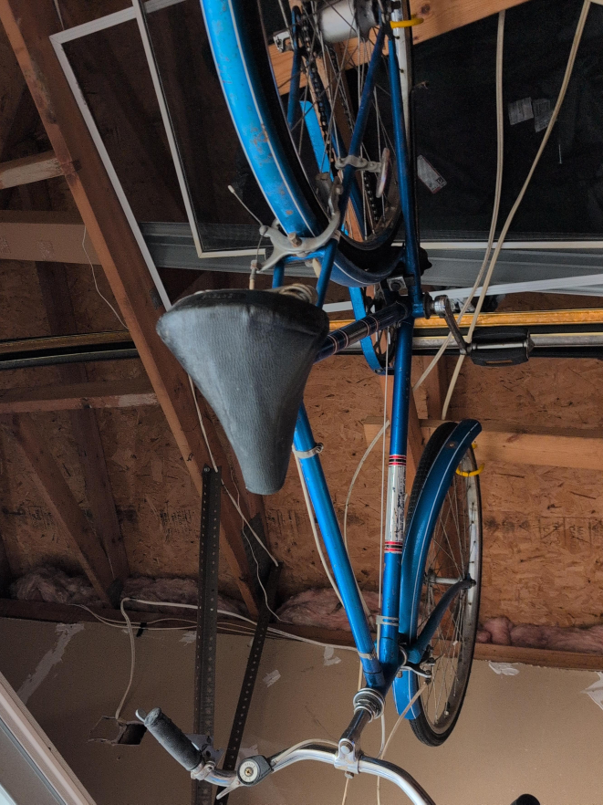 Vintage Blue Bicycle thumbnail