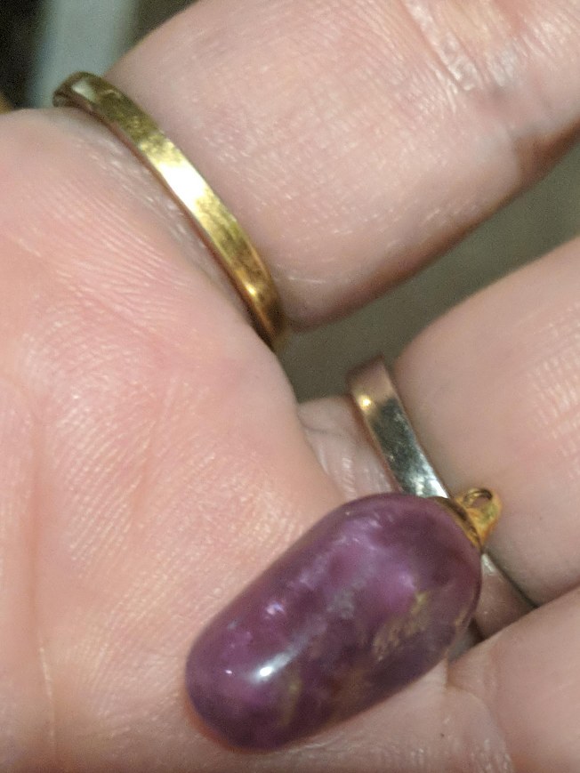 Purple Stone Pendant image indicator(1)
