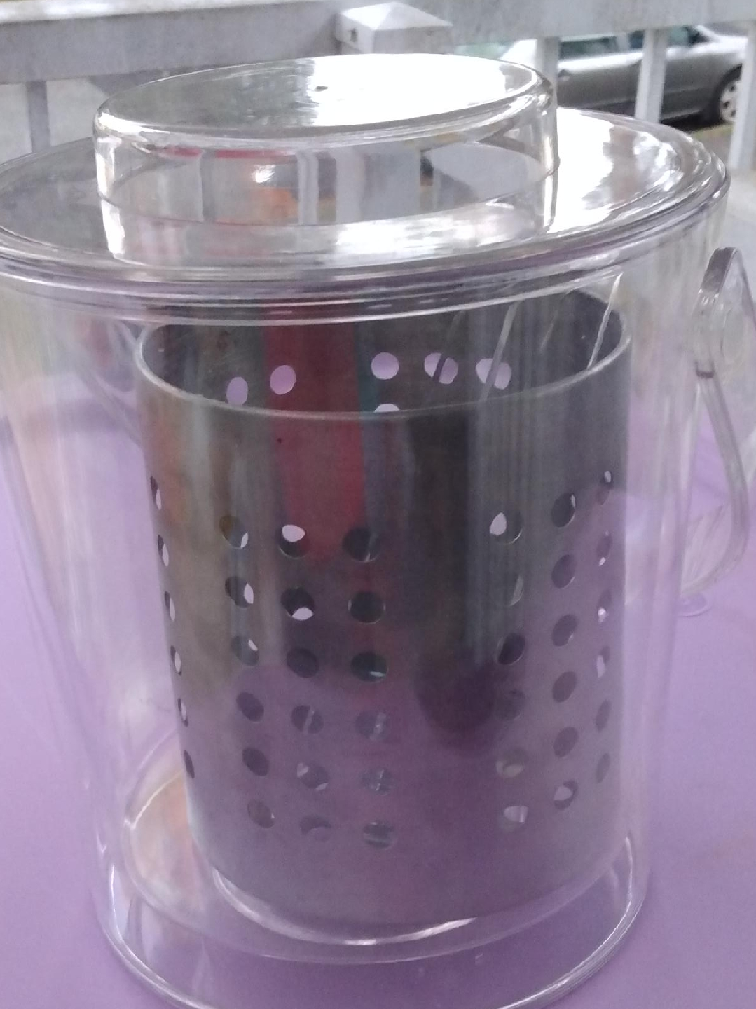 Acrylic Kitchen Utensil Holder thumbnail