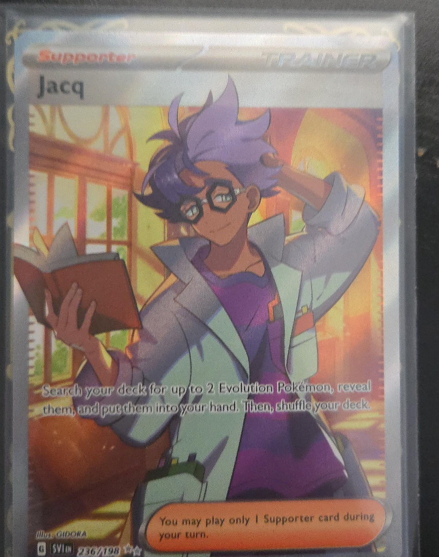 Pokemon Jacq Trainer Card thumbnail