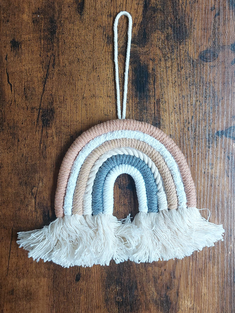 Macrame Rainbow Wall Hanging thumbnail