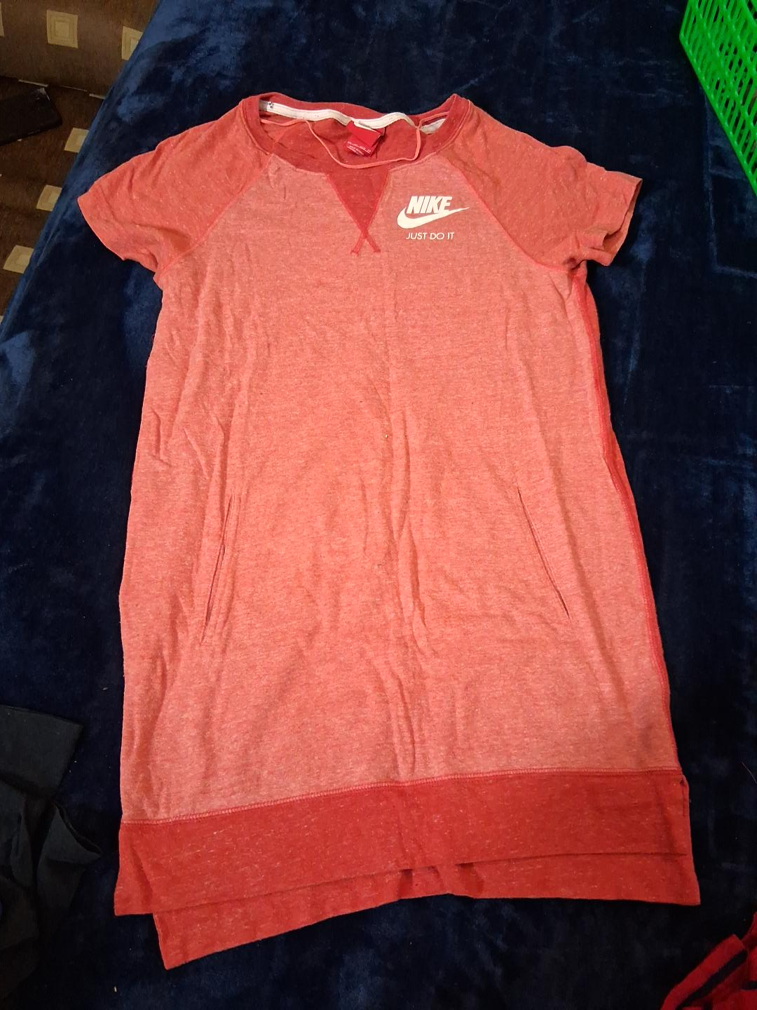 Nike Red T-Shirt Dress thumbnail