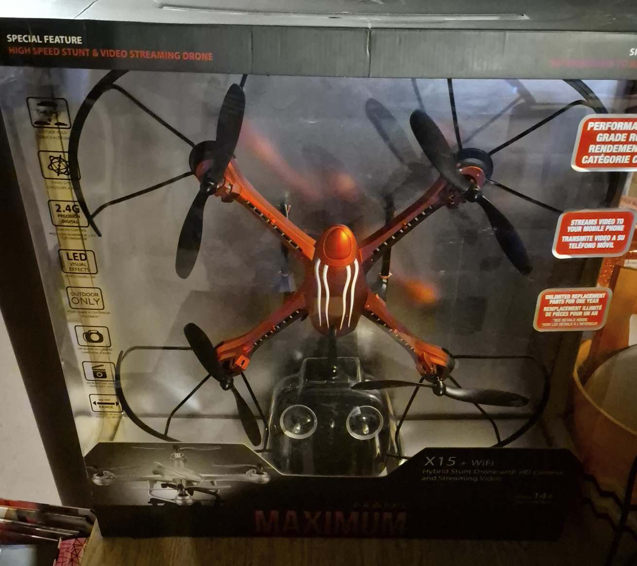 Propel Maximum X15-WiFi Streaming Drone - New in Box!