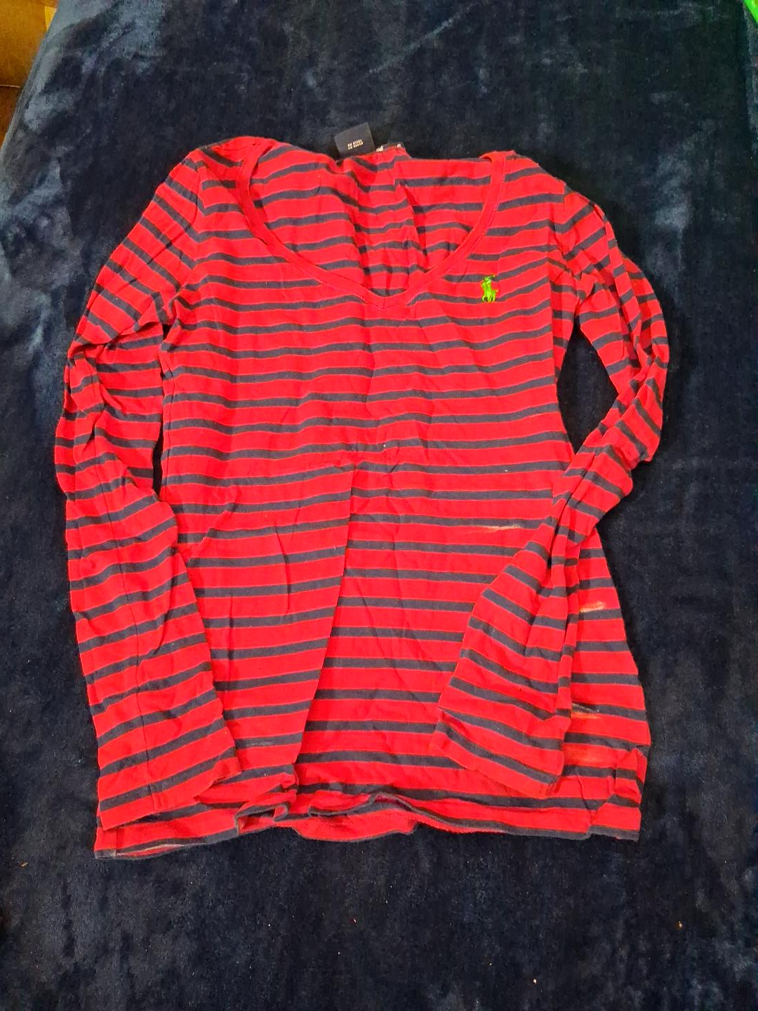 Ralph Lauren Striped Long Sleeve Top thumbnail