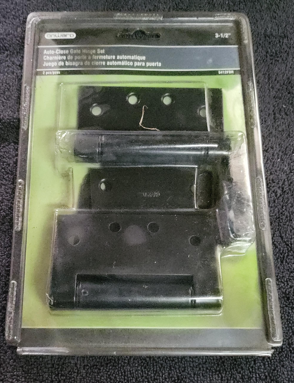 Onward Auto-Close Gate Hinge Set 3-1/2" thumbnail
