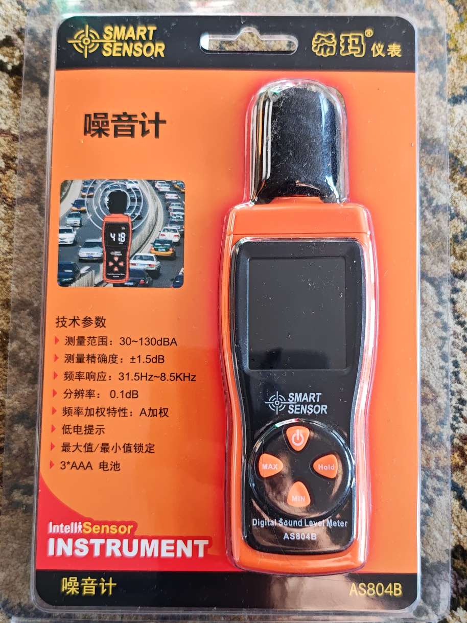 New SMART SENSOR AS804B Digital Sound Level Meter thumbnail
