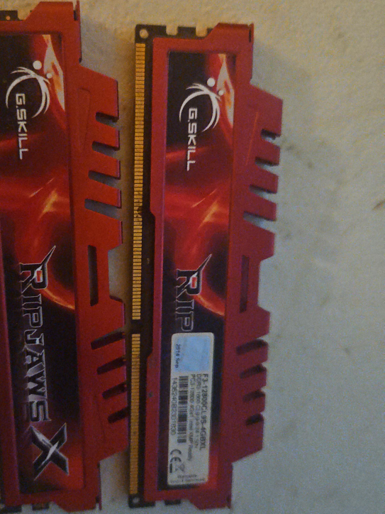 G.Skill Ripjaws X DDR3 4GB RAM thumbnail