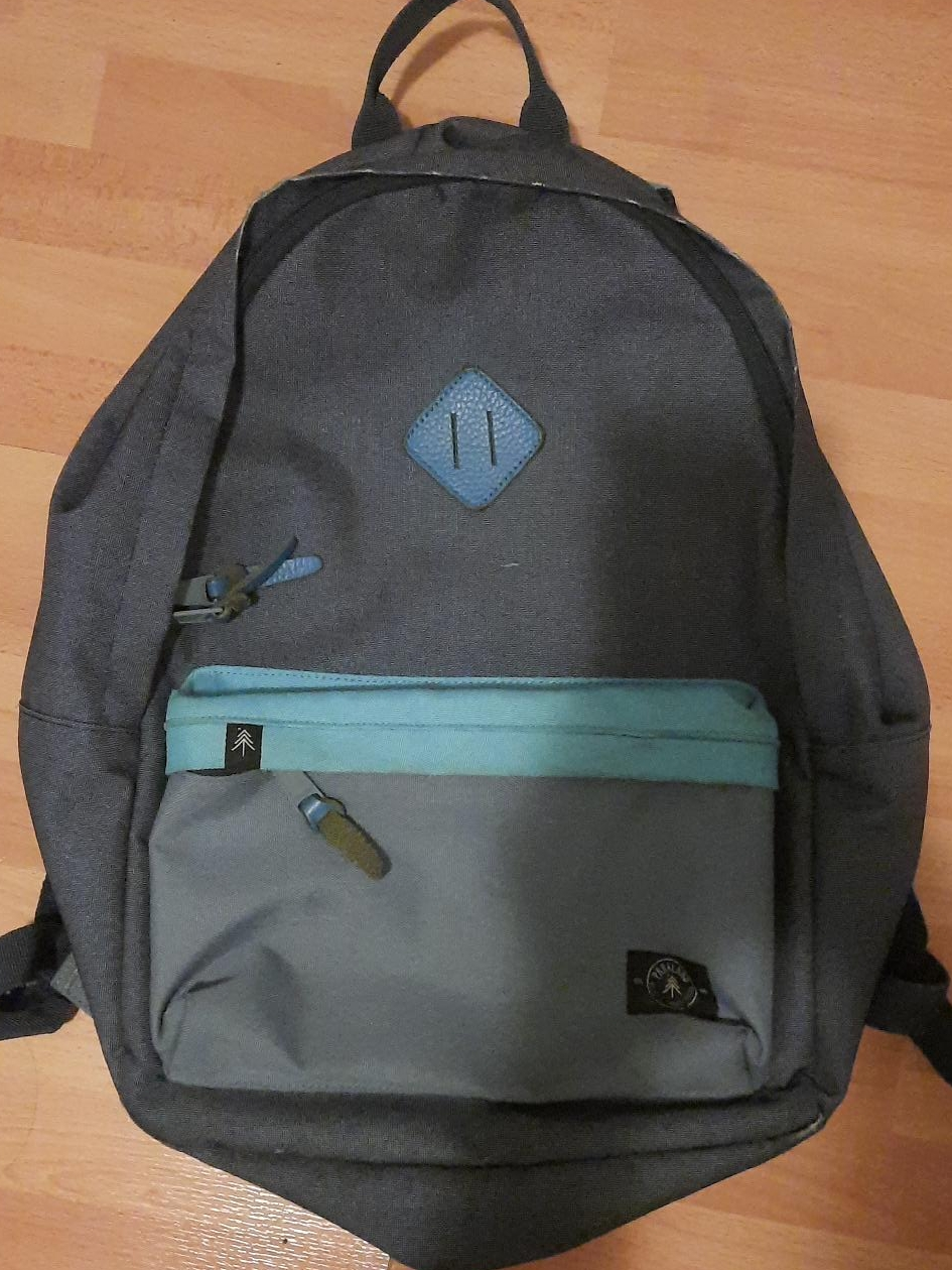 Backpack - Grey & Blue thumbnail