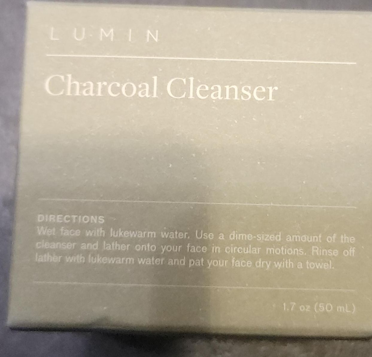 Lumin Charcoal Cleanser - 1.7 oz thumbnail