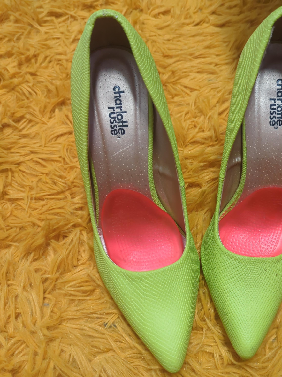 Charlotte Russe Green Heels - Size 9 thumbnail