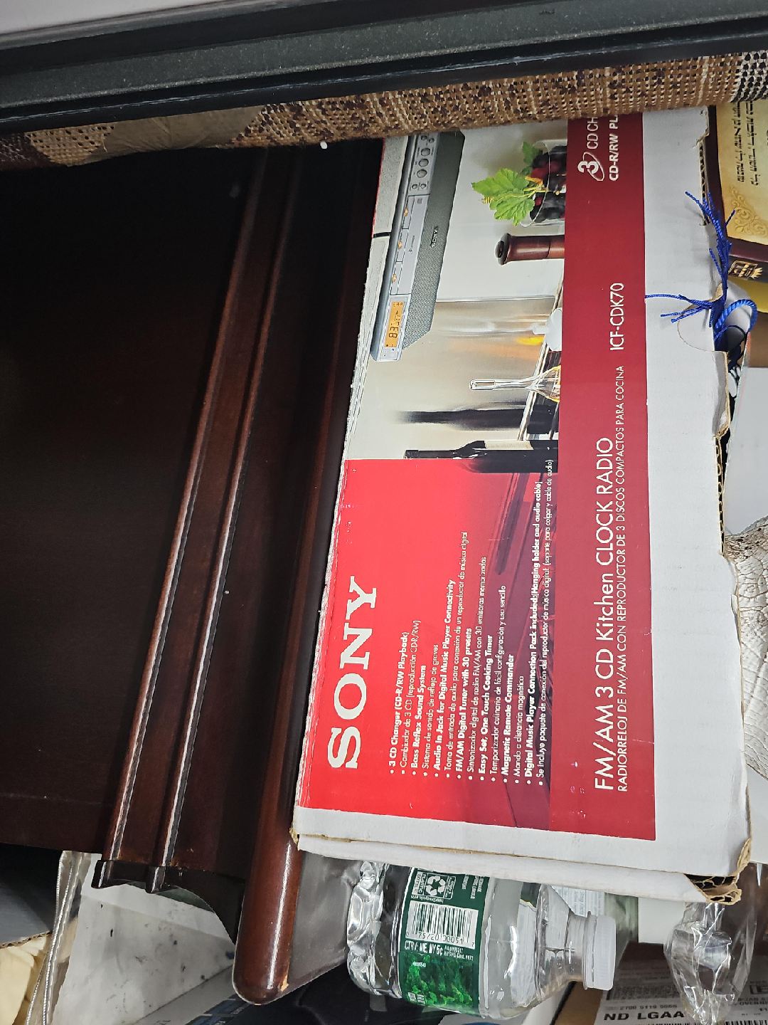 Sony ICF-CDK70 Kitchen Clock Radio thumbnail