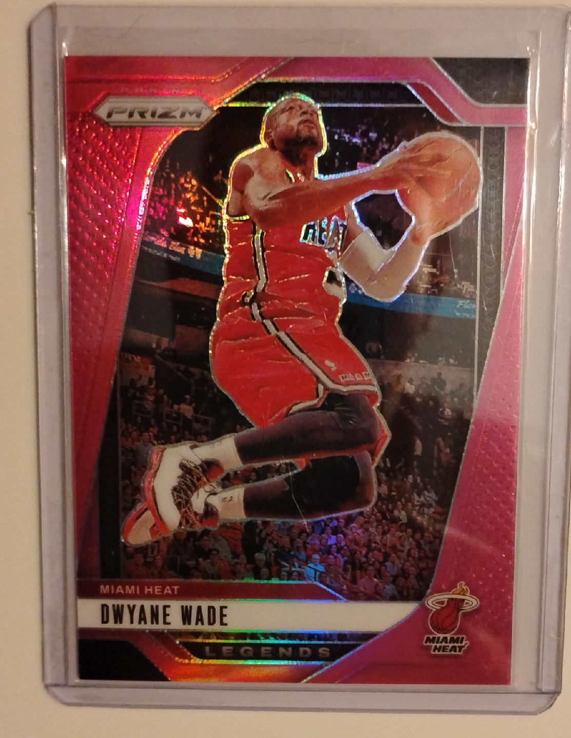 Dwyane Wade Prizm Trading Card