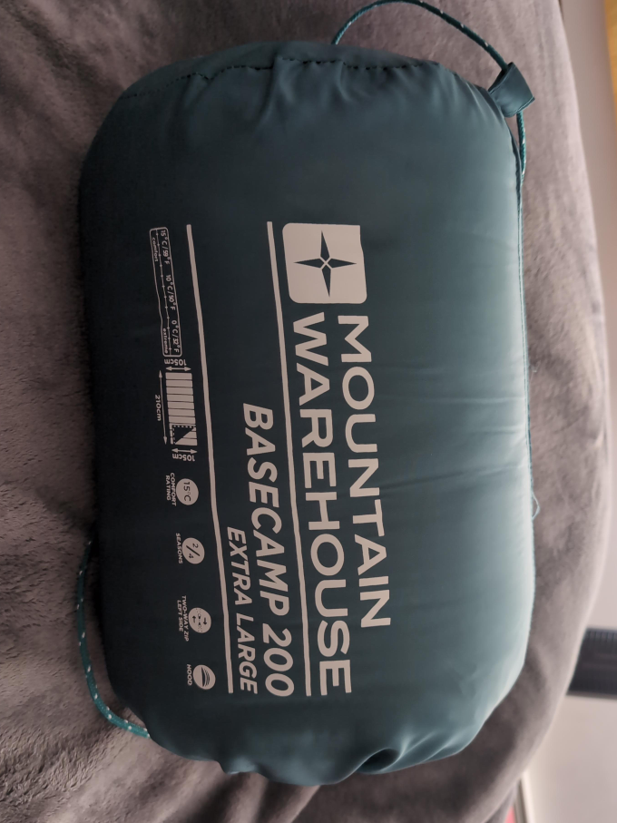 Mountain Warehouse Basecamp 200 Extra Large Sleeping Bag