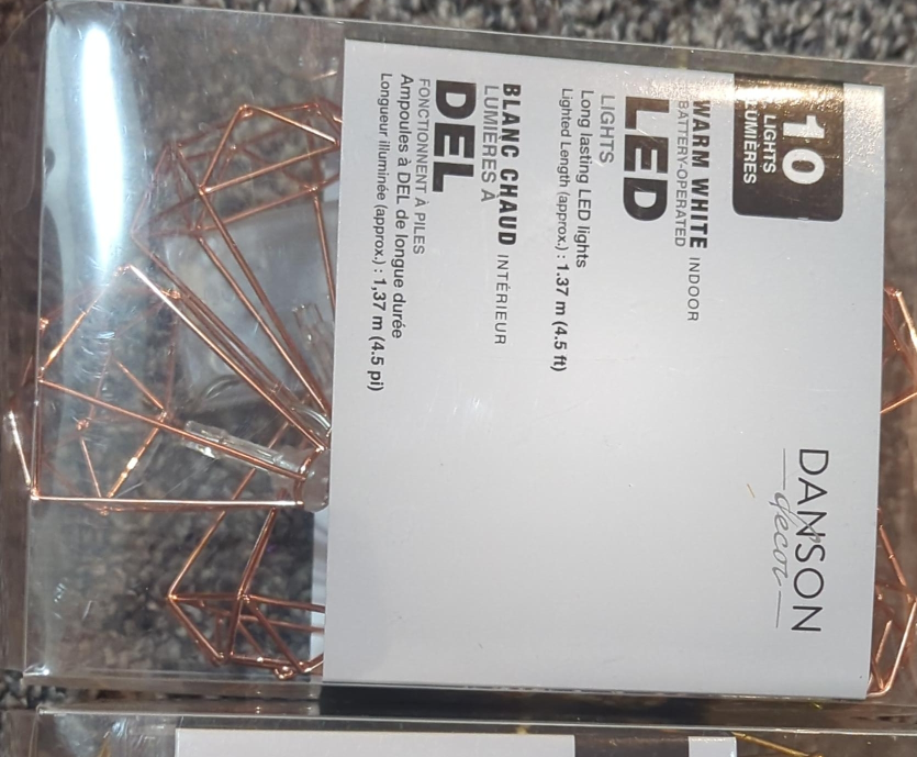 Danson Decor LED Warm White String Lights - New thumbnail