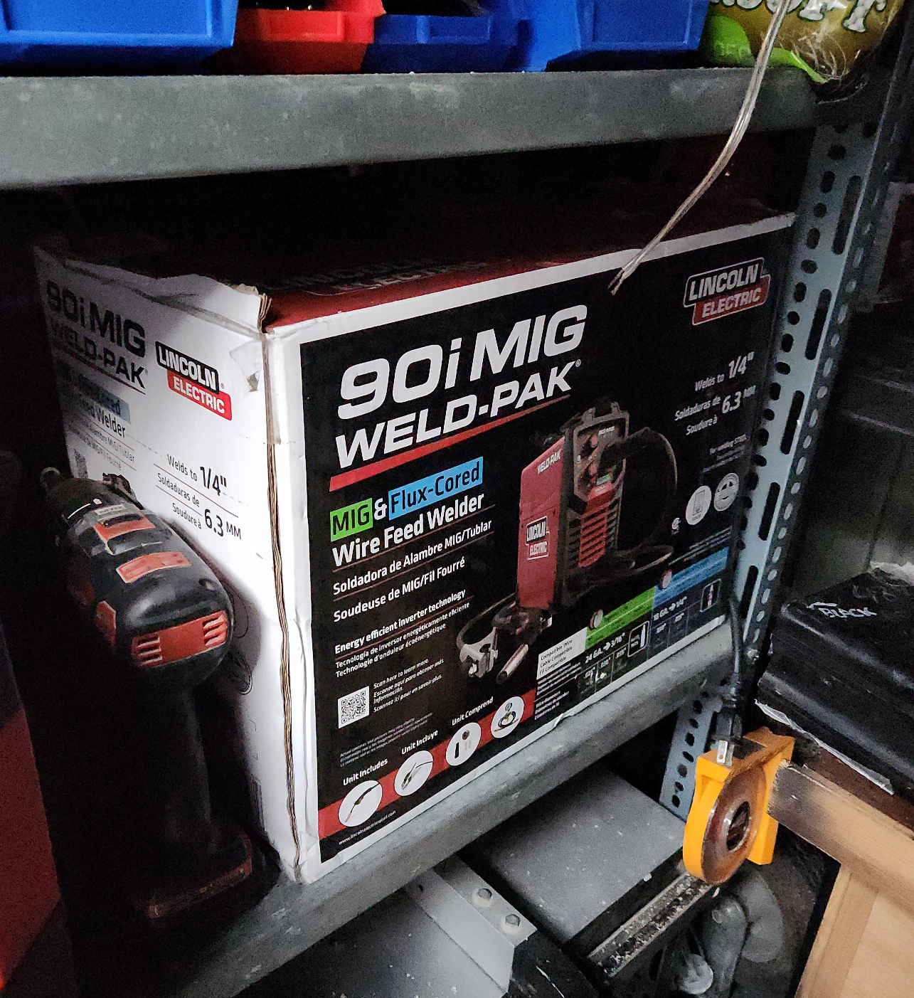 Lincoln Electric 90i MIG Welder - Like New! thumbnail