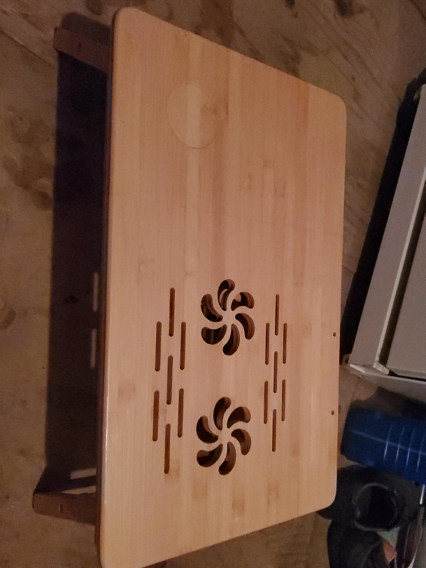 🥕Bamboo Laptop Desk Bed Tray Table🥕 thumbnail