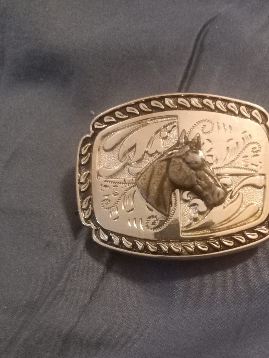 Horse Head Belt Buckle thumbnail