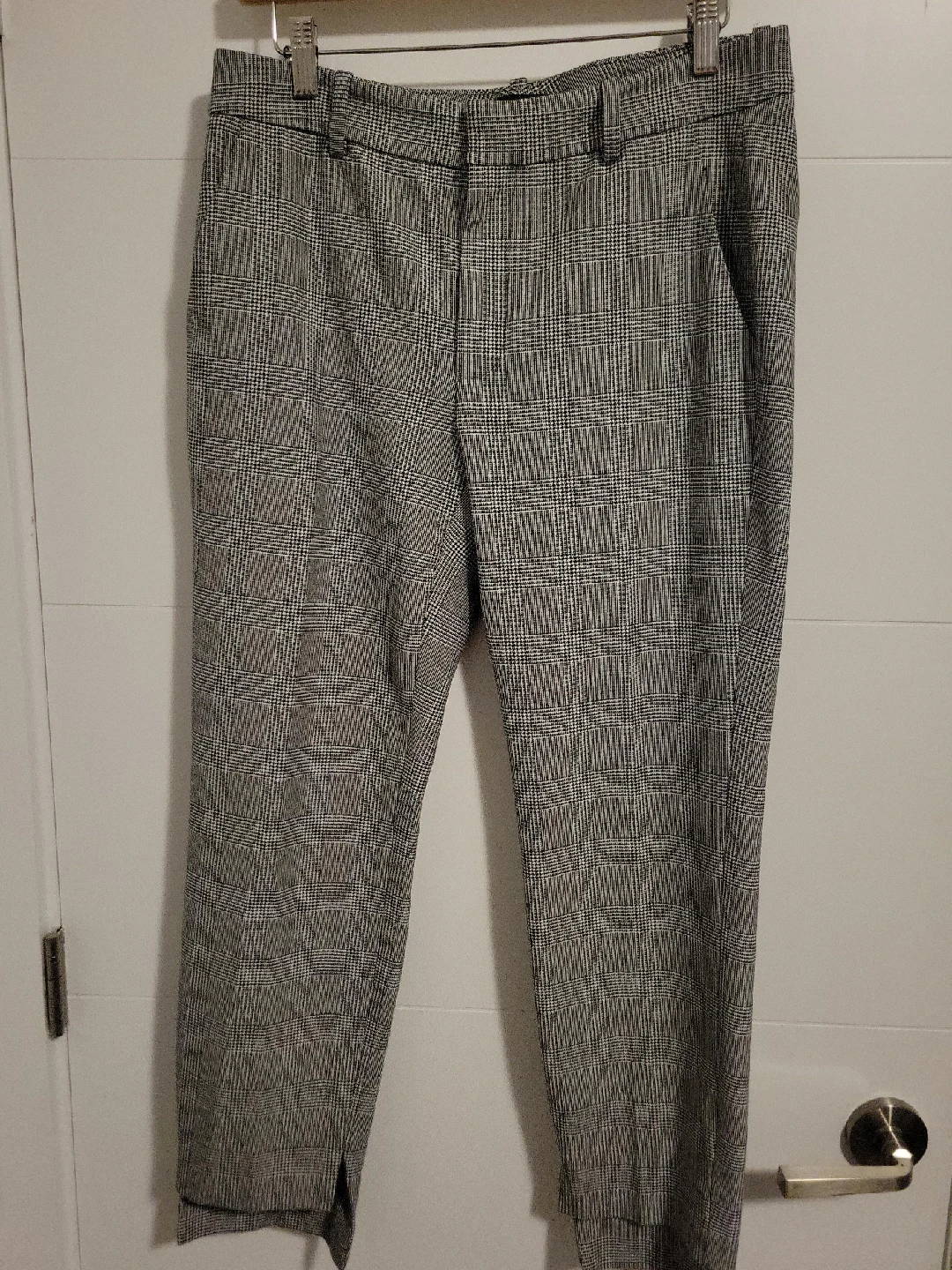 Plaid Patterned Pants