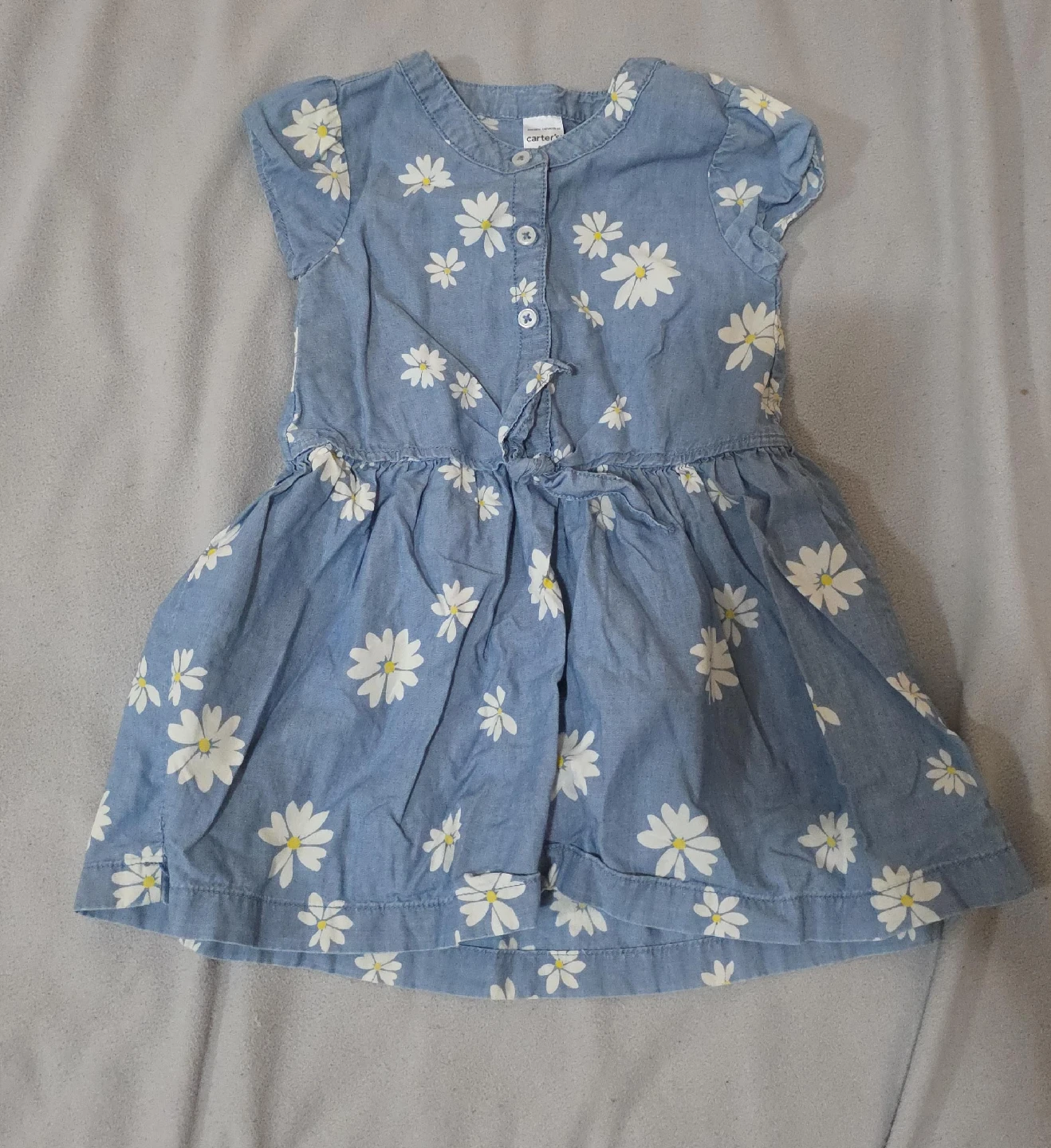 Carter's 2T Toddler Dress - Daisy Print image indicator(1)