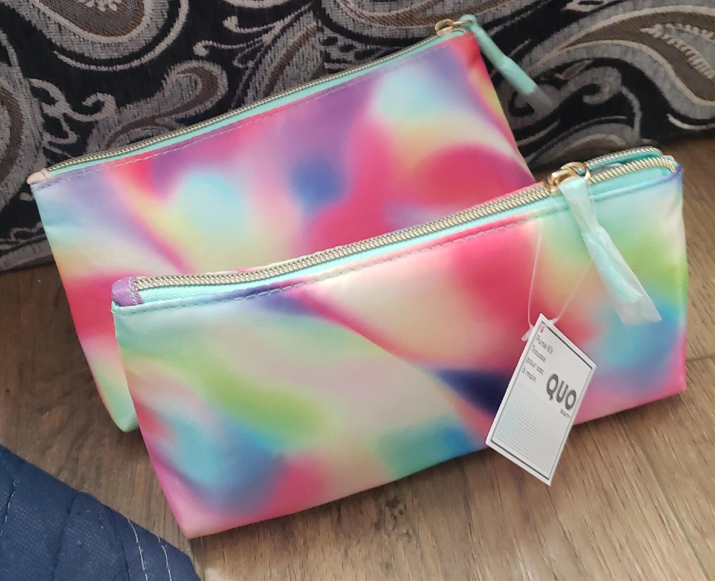 2 QUO Cosmetic Bag - New with Tags thumbnail