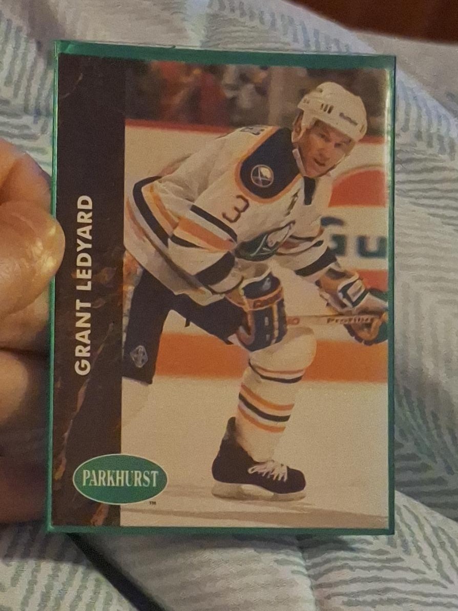 Grant Ledyard Parkhurst Hockey Card thumbnail