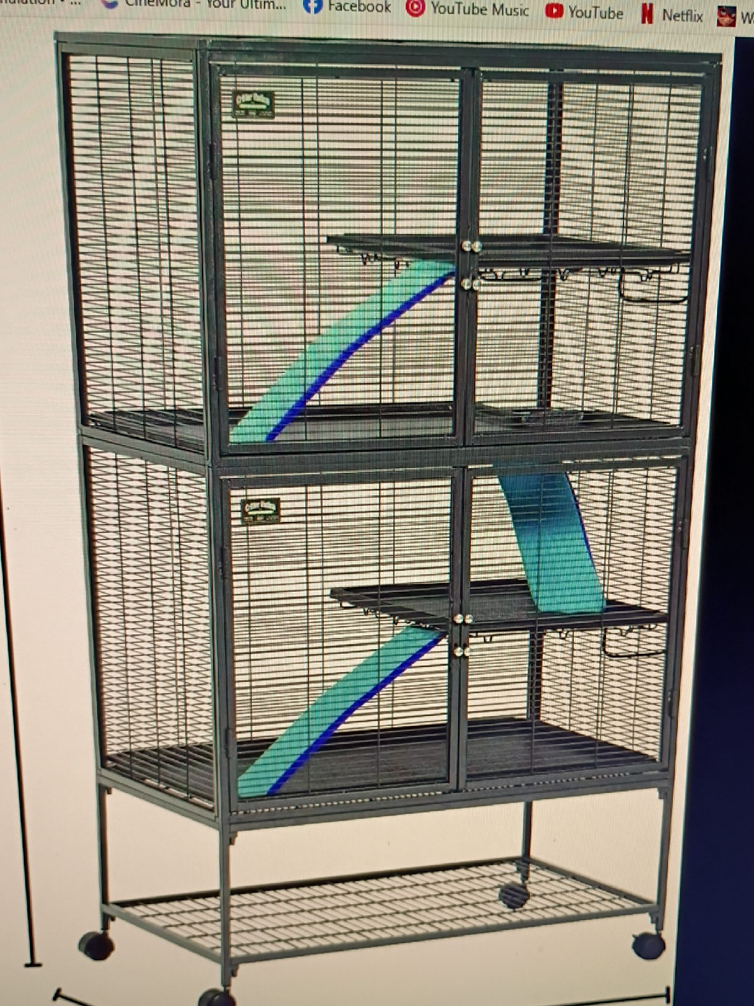 Critter Nation Cage for Ferrets+ thumbnail