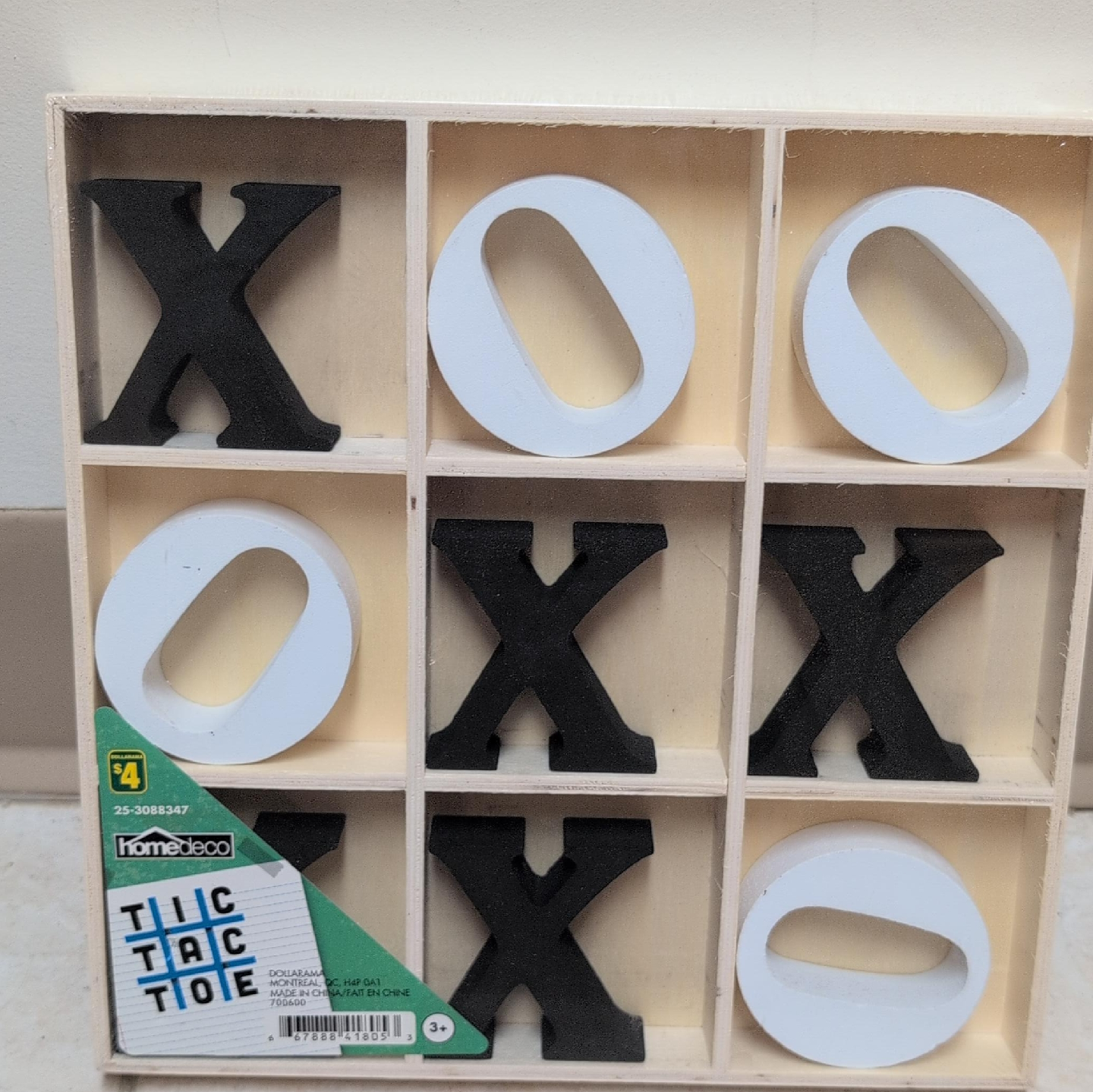 Home Deco Tic Tac Toe Game thumbnail