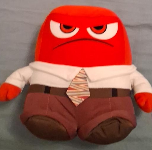 Inside Out Anger Plush Toy thumbnail