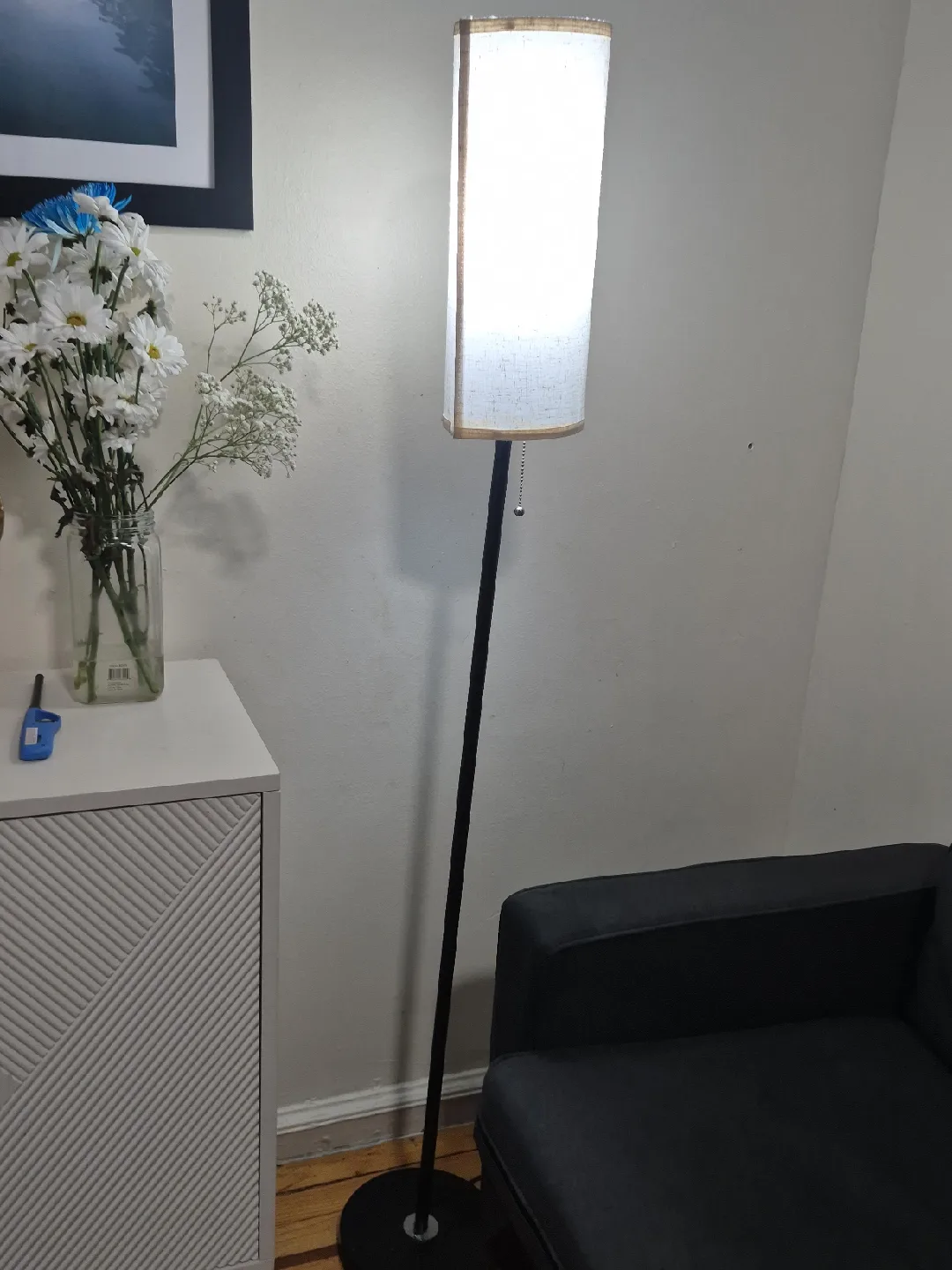 Standing Floor Lamp - Black