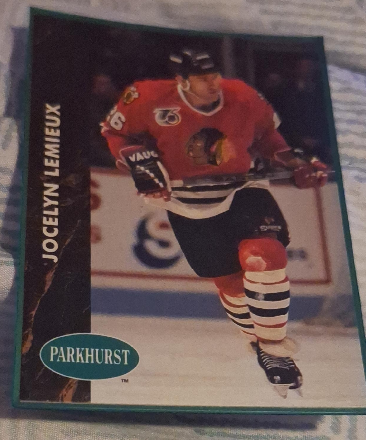 Jocelyn Lemieux Parkhurst Hockey Card thumbnail