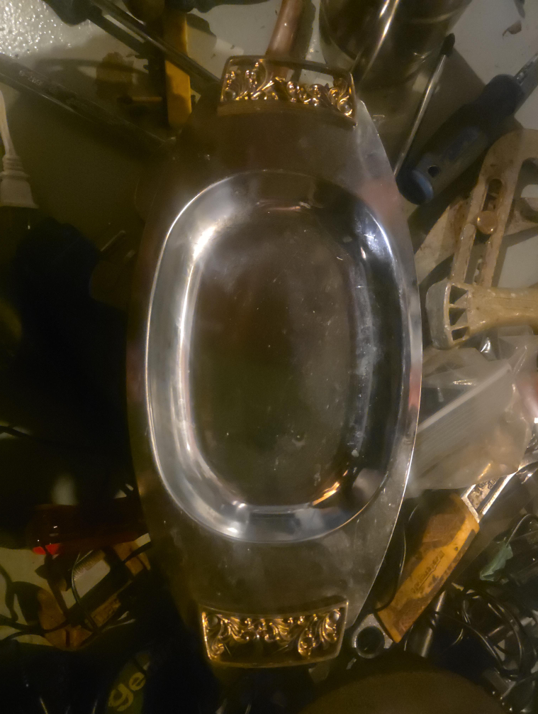 Silver Plated Serving Tray
